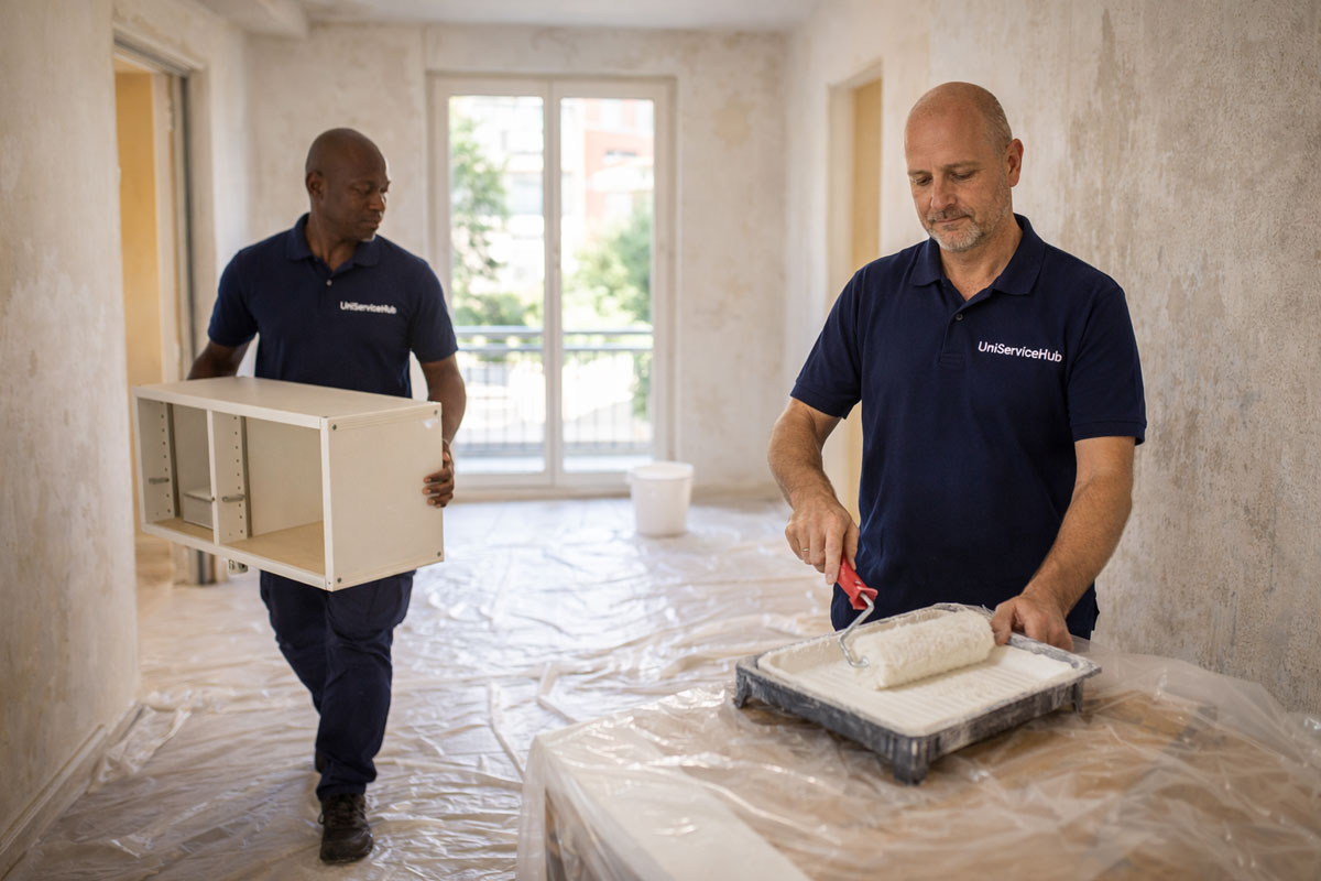 Sgombero + imbiancatura: quando conviene farlo insieme? | UniServiceHub